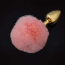 Dolce Piccante Jewellery Plug With Tail  Small Pink